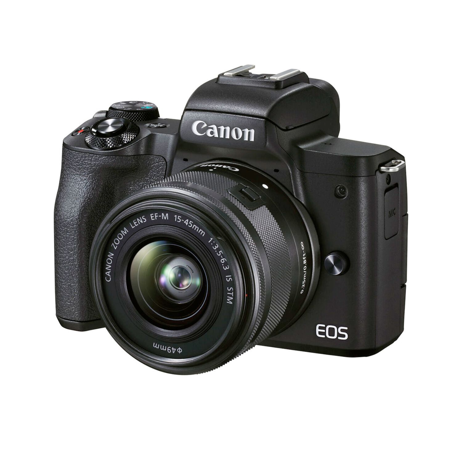 Canon EOS M50 Mark II Mirrorless Camera with EF-M 15-45mm IS STM
