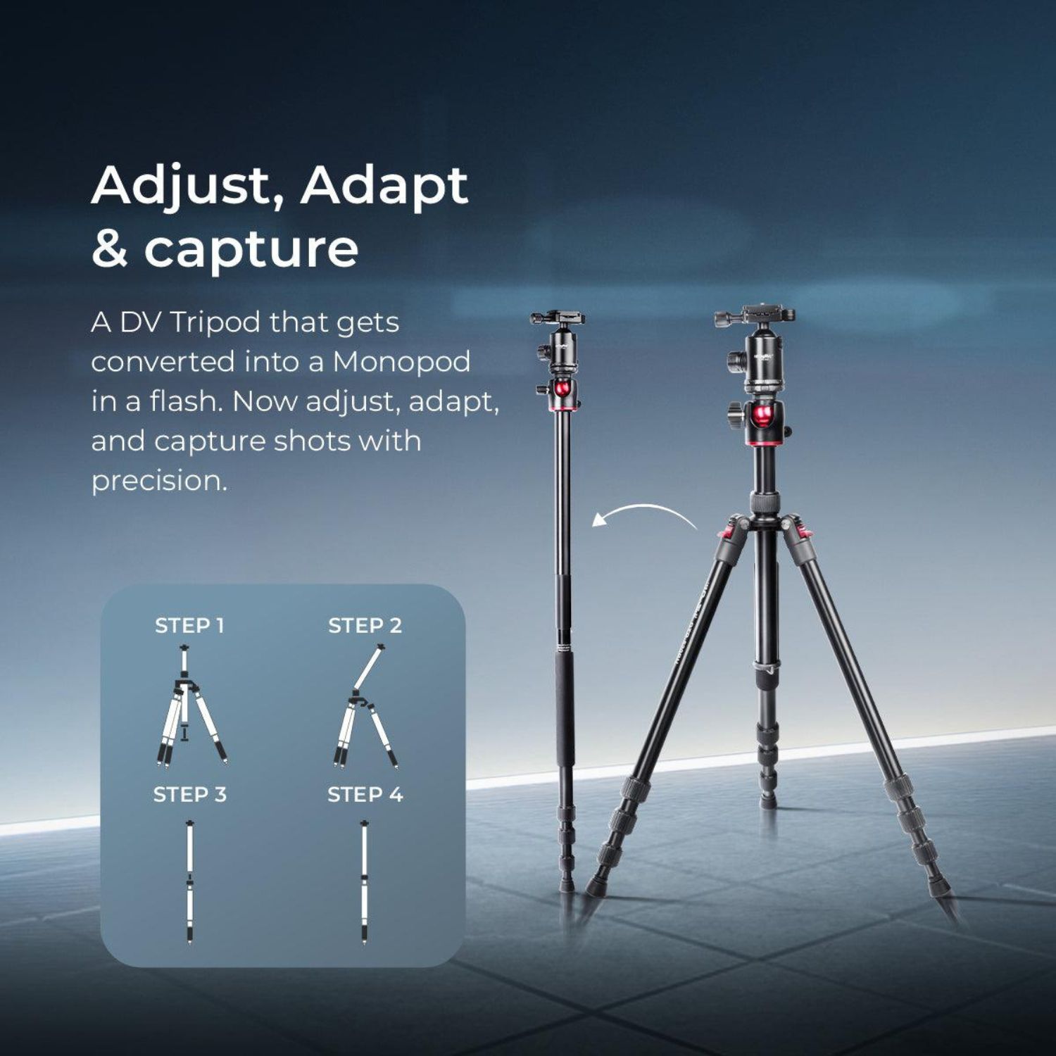 Digitek DTR-520 BH Tripod