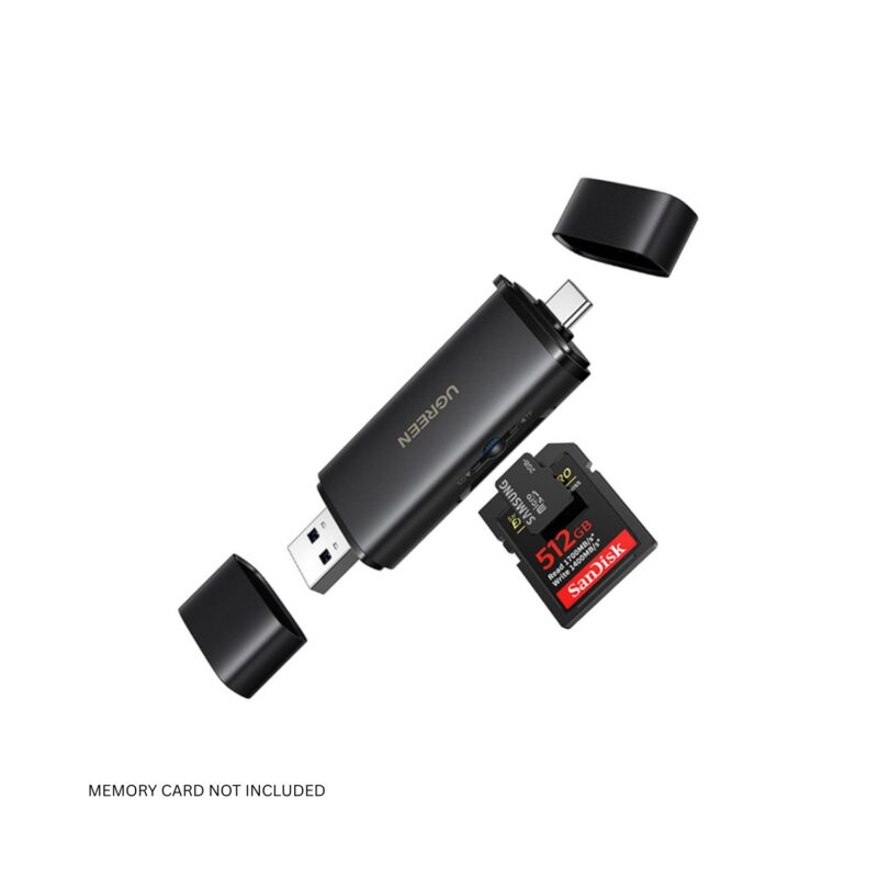 UGREEN CM803 USB C+USB A 2 in 1 Card Reader Online Buy in India 1